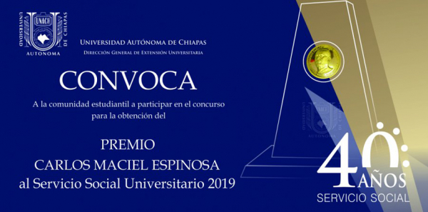 Convocatoria del Premio "Carlos Maciel Espinosa"
