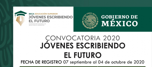 CONVOCATORIA DE BECA "JÓVENES ESCRIBIENDO EL FUTURO"